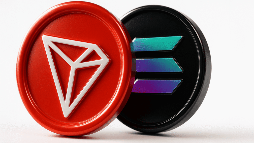 Solana vs. Tron: Navigating Growth and Stability in the Crypto Market