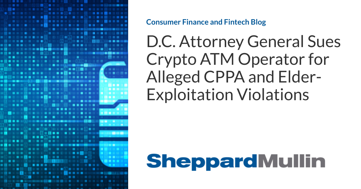 Attorney General Sues Crypto ATM Operator for Hidden Fees and Consumer Protection Violations